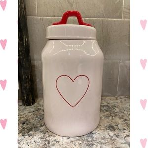 Rae Dunn Heart Canister ❤️